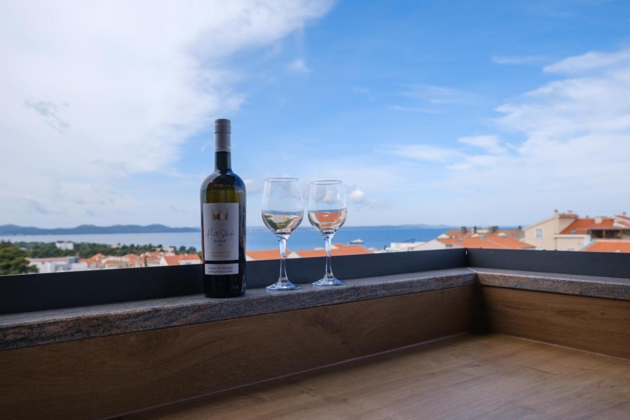 Apartments Luana With Private Jacuzzi Zadar Exterior foto